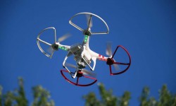 Dron en vuelo