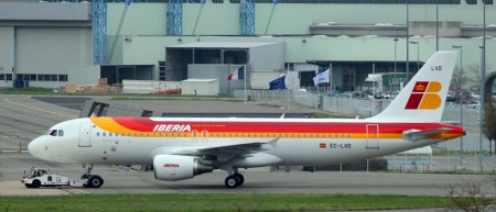 EC-LVD A320 de Iberia