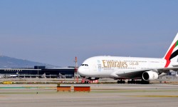EK_A380_BCN Emirates A380
