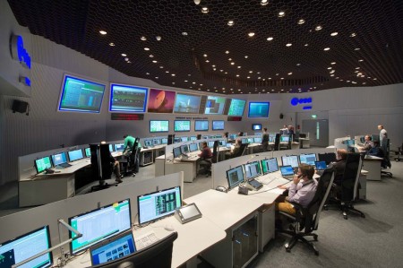 Sala de control del ESOC desarrollada por GMV.