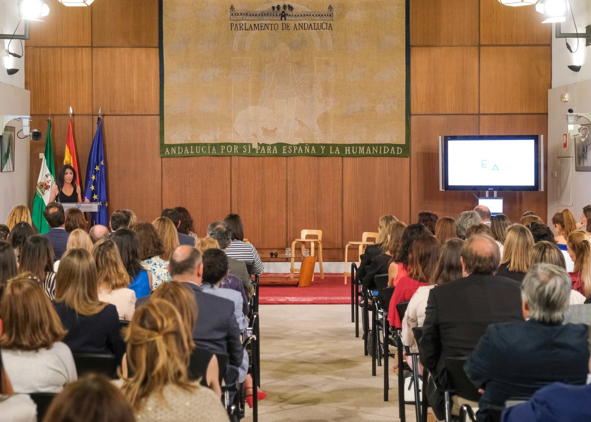 Ellas Vuelan Alto en el Parlamento de Andalucía Fly News