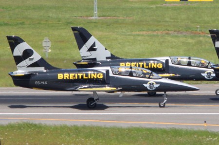 Aero L-39C del Breitling Jet team