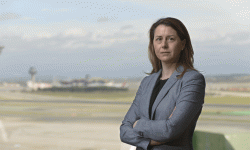 Elena-Mayoral Elena Mayoral, directora del aeropuerto de Barajas