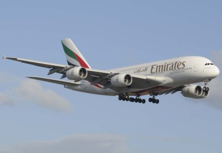 Airbus A380 de Emirtaes.