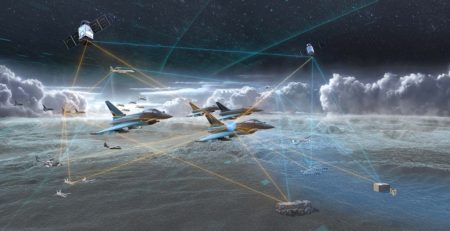 La capacidad para mantenerse conectado con diferentes plataformas terrestres, navales, aéreas y espaciales, tripuladas o no, se ve como un requisito ineludible para la próxima generación de aviones de combate.