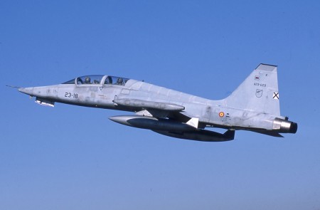 F-5Talavera02 F-5 del Ala 23 con base en Talavera la Real.