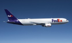 FedEx Boeing767-F Fedex dispone de aviones MD-11F, DC-10F, B-757F, B-777F y B-727F además de otros diversos modelos operados por filiales y empresas asociadas.
