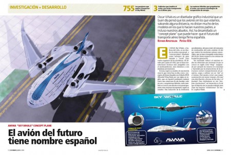 Sky Whale, el avión del futuro con firma española