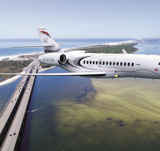 El Falcon 6X fue lanzado por Dassault para sustituir al Flacon 5X tras los problemas con los motores Safran que lo iban a equipar.