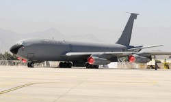 Fidae028 Otra de las novedades en FIDAE es este KC-135 de la Fuerza Aérea de Chile.