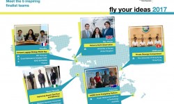 FlyYourIdeas 2017 finalistas Airbus ha seleccionado a los cinco equipos finalistas del concurso Fly Your Ideas.