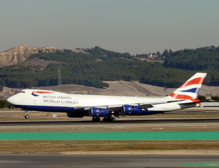 Boeing 747.8F de British Airways Cargo