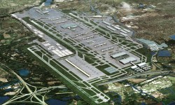 Heathrow Ampliado Así podría quedar Heathrow con su tercera pista (en realidad la séptima que tendrá, aunque cuatro de ellas ya no existen como tales) y nuevas plataformas en lo que hoy es Bath Road, donde se ubican muchos de los hoteles del aeropuerto.