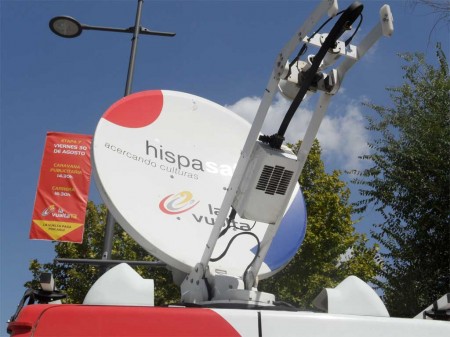 Dos unidades móviles de Hispasat hacen posibles las comunicaciones de la Vuelta Ciclista a España 2013