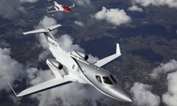 HondaJet 01 HondaJet ha usado cinco aviones para los vuelos de prueba y certificación.
