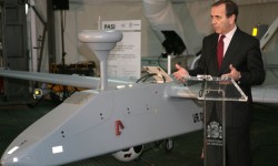 Los UAV IAI Searcher MK.II-J fueron incorporados en 2008 y presentados por el entonces ministro de Defensa José Antonio ALonso