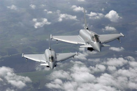 Los Eurofighter italianos asumen la defensa del espacio aéreo en el país
