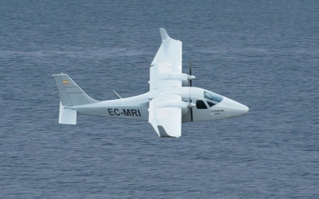 Nuevo avión de vigilancia marítima de Indra y Tecnam