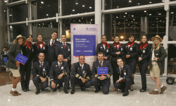 Joanesburgo-LATAM-(Caue-Din Llegada a Johannesburgo del primer vuelo de LATAM Airlines