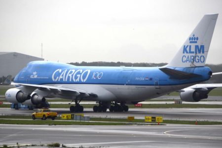 KLM solo ha dejado en servicio sus B-747 cargueros.