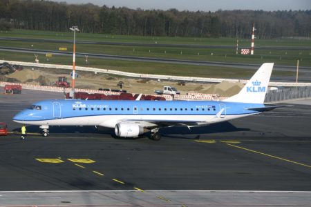 Embraer E190 de KLM Cityhooper.