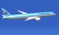 Korean 787-9 Korean Air firmó con Boeing la compra de diez B-787-9 Dreamliner el 31 de mayo de 2005.