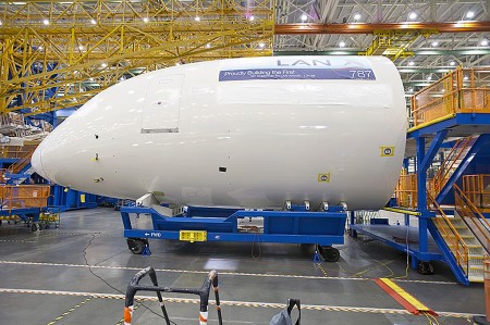 Primer Boeing 787 Dreamliner de LAN