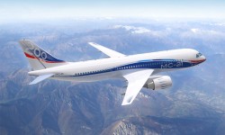 MC-21_001 El MC-21 se ofrecerá en tres versiones para entre 150 y 210 pasajeros.