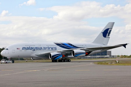 Airbus A380 de Malysia Airlines