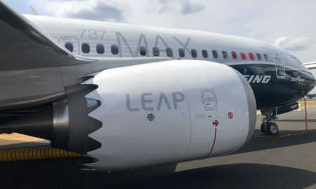 Carenado del motordel Boeing 737 MAX producido por Airbus en España.