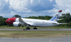 Norwegian Air takeoff - June 13, 2013