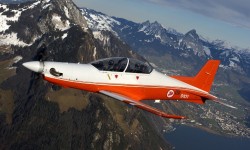 PC21 Singapur Pilatus PC-21 de la Fuerza Aérea de Singapur como los que usará Australia.