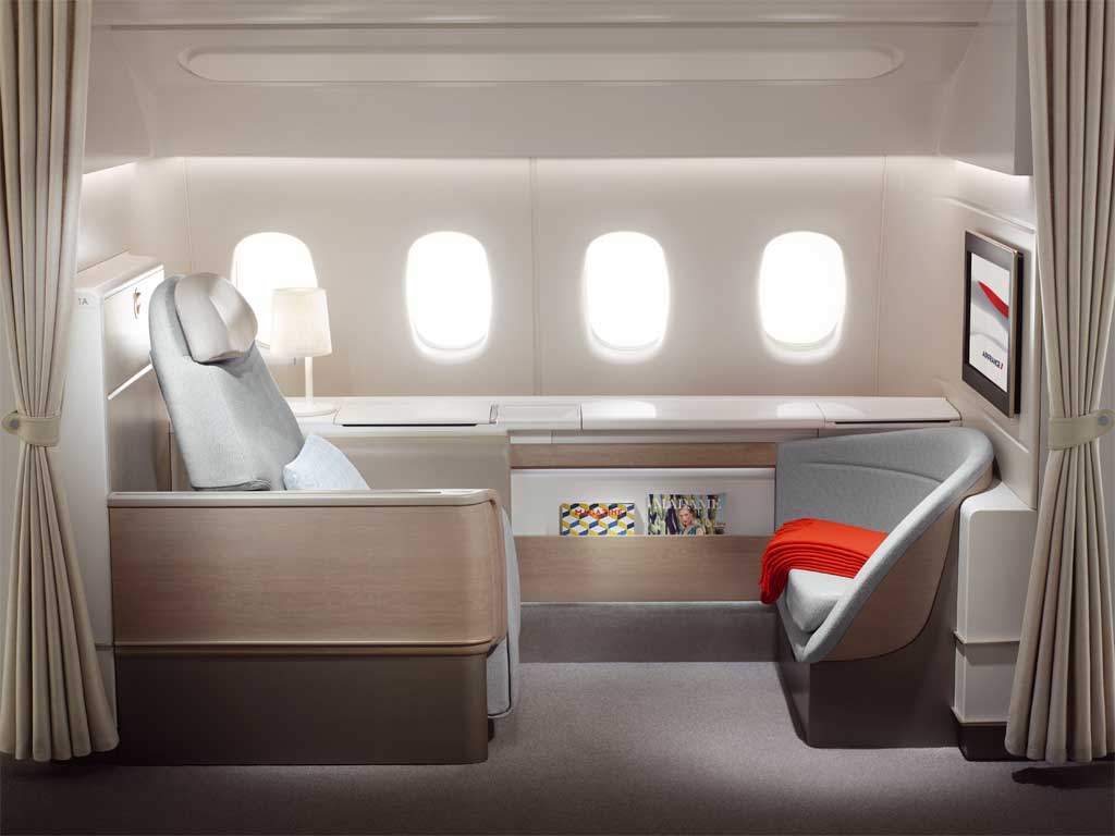 AIRFRANCE First class seat on Behance