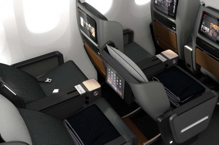 Nuevos asientos de business para los Airbus A380 de Qantas. 