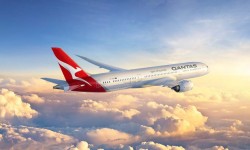 Qantas Boeing 787-9 Ilustración del nuevo Boeing 787de Qantas.