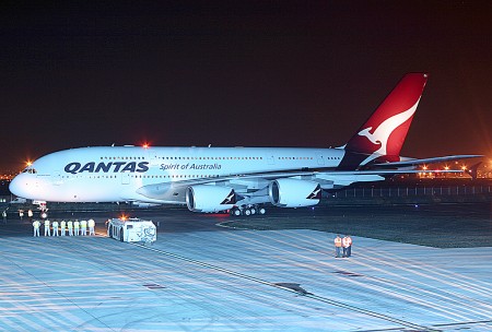 Airbus A380 VH-OQA de Qantas