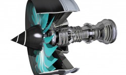 RollsRoyce Ultrafan Diagrama del nuevo motor Rolls-Royce Ulrafan en el que participa ITP como uno de los principales socios.