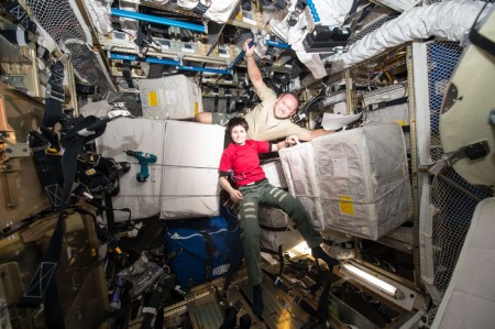 La astronauta Samantha Cristoforetti nos saludará mañana desde la Estación Espacial Internacional