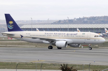 Airbus A320 de Saudia