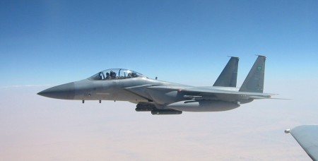 F-15 de Arabia Saudí