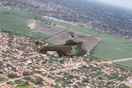 Super puma Fuerza Aérea Bolivia