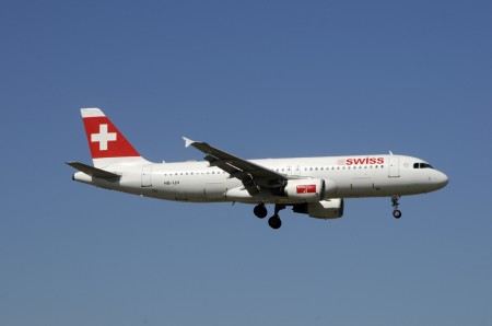 Airbus A320 de Swiss