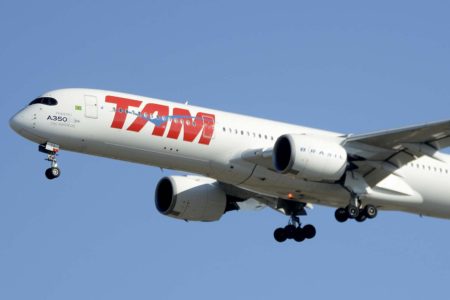 TAM, hoy parte de  LATAM, fue la primera aerolínea de Latinoamérica  en operar el Airbus A350.