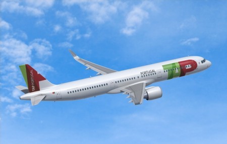 TAP Air Portugal incrementará el tamaño medio de su flota de corto y medio radio con más A321 (en la foto) y prescindiendo del A319.
