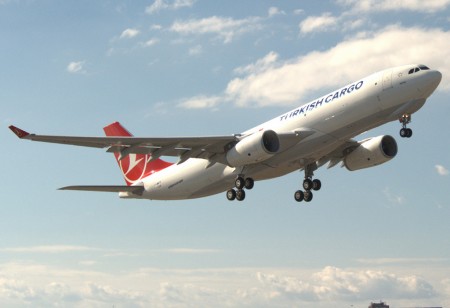 Airbus A330-200 carguero de Turkish Airline