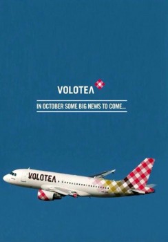 Imagen lanzada por Volotea para anunciar hace un par de meses la llegada de los A319.