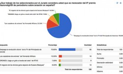 Votaciones 8º edición premio periodistico AD
