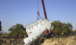 accidentespanair Restos accidente vuelo JK5022