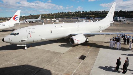 Entrega a la Fuerza Aérea de Australia de su primer P-8 el 27 de septiembre.