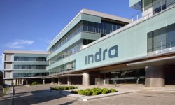 entrada_sede_indra_alcobendas_portada_def Sede de Indra en Alcobendas (Madrid).